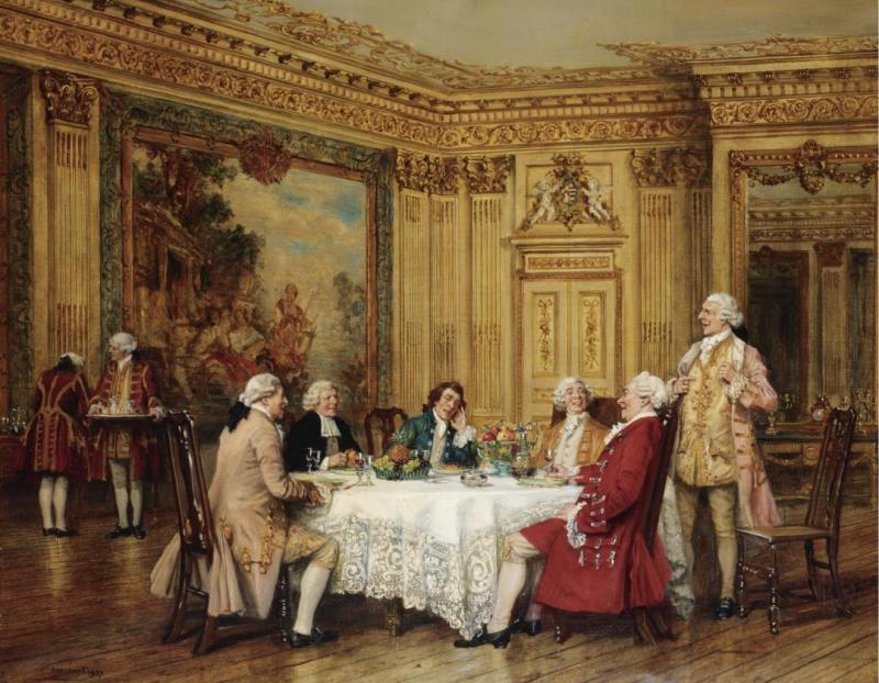 Returning Thanks, 1937 Artwork by Frank Moss Bennett