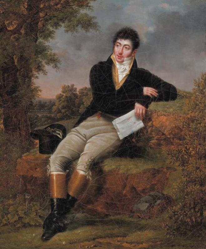 Antoine Valedau, 1809 Artwork by Adèle Romany