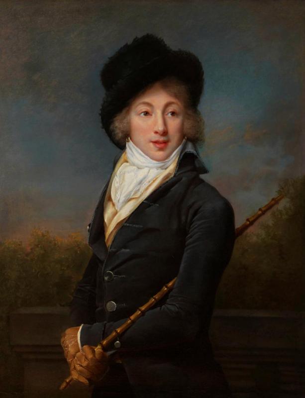 Portrait Of Auguste Vestris (1760-1842), French Dancer, 1793 Artwork by Adèle Romany