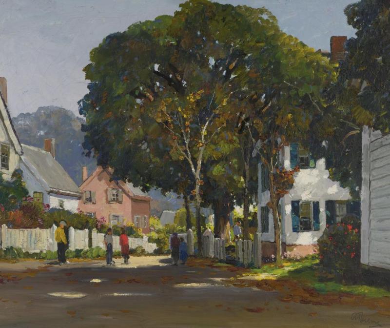 Golden Autumn Artwork by Anthony Thieme