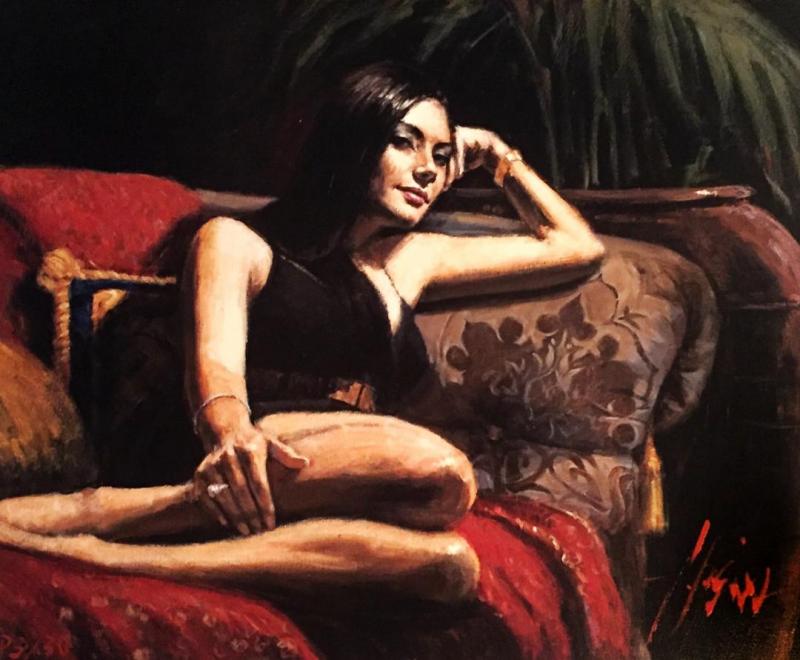 Diamante Ii Artwork by Fabian Perez