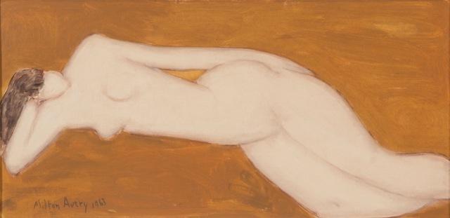Reclining Nude, 1963 Artwork by Milton Avery