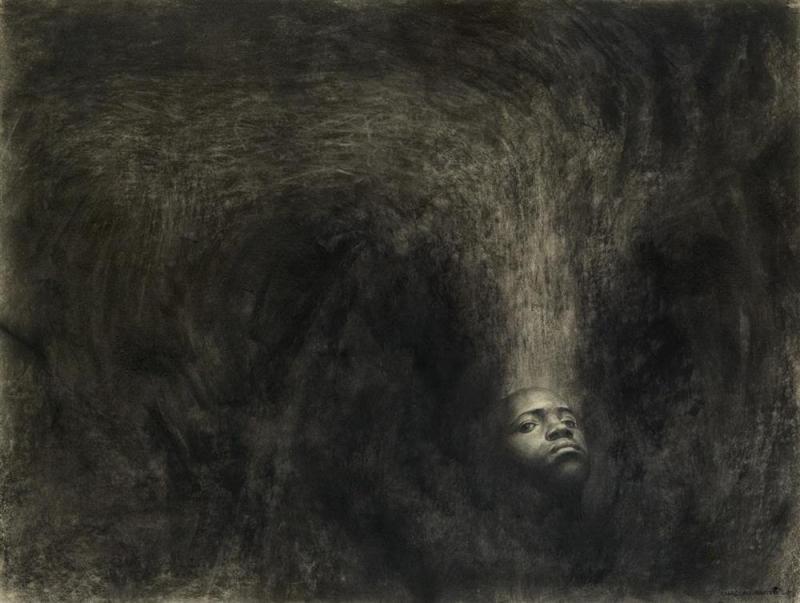 Nobody Knows My Name #1, 1965 Artwork by Charles White