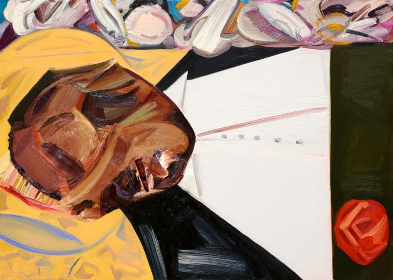 Open Casket, 2016 Artwork by Dana Schutz