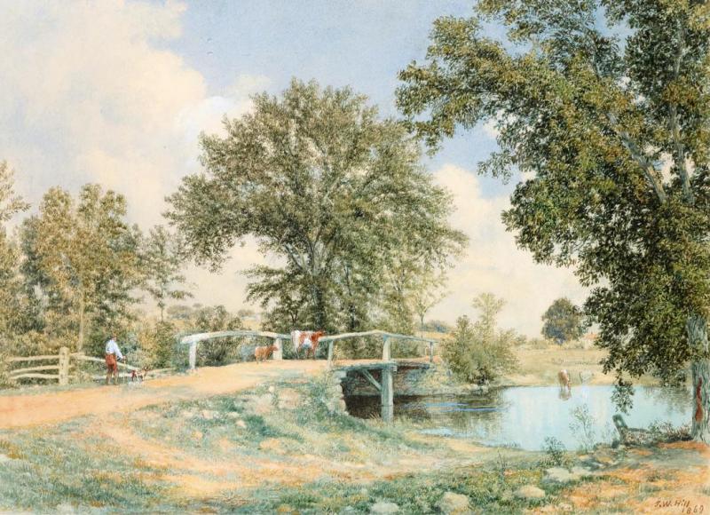 Summer Afternoon, 1869 Artwork by John William Hill