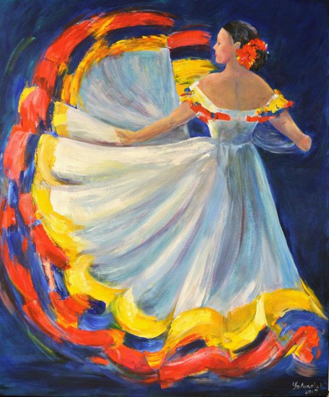 Colombia 3, 2017 Artwork by Yolanda Velasquez