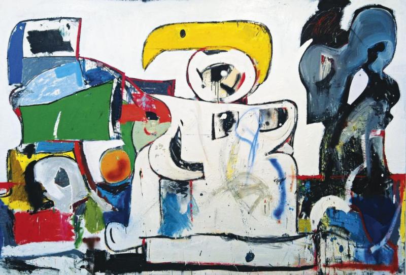 American Native #2, 2012 Artwork by Eddie Martinez