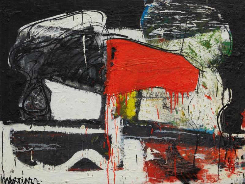 Beginner Mind 6 Artwork by Eddie Martinez