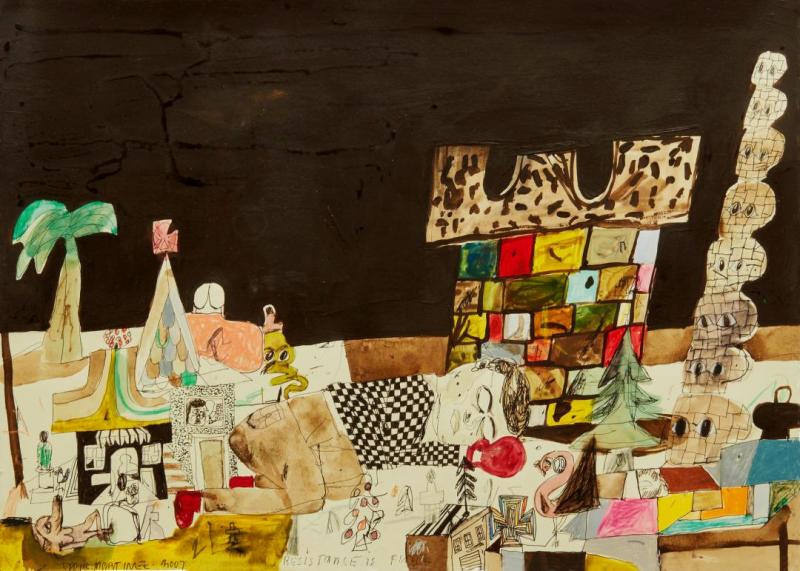 Resistance Is Futile, 2007 Artwork by Eddie Martinez