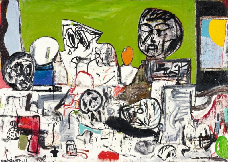 Your Past Is My Future, 2011 Artwork by Eddie Martinez