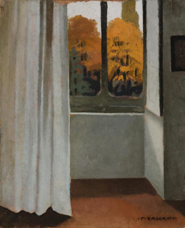 FenÊtre Artwork by Felice Casorati