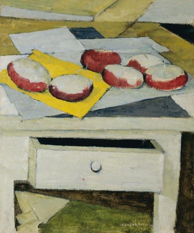 Rape Sul Tavolo, 1949 Artwork by Felice Casorati