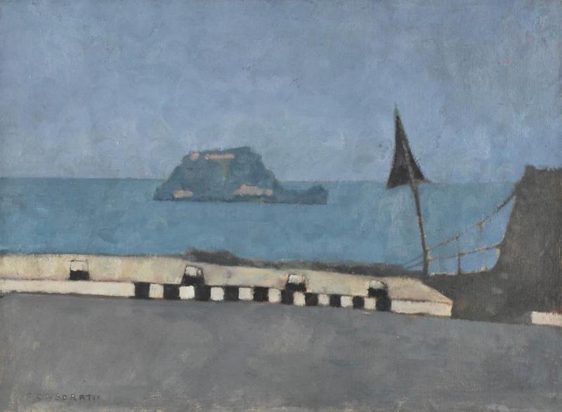 Veduta Della Gallinara, 1930 Artwork by Felice Casorati