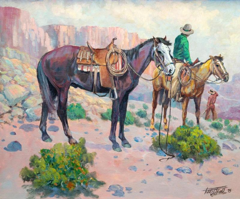 The Scouts, 1970 Artwork by Fred Oldfield