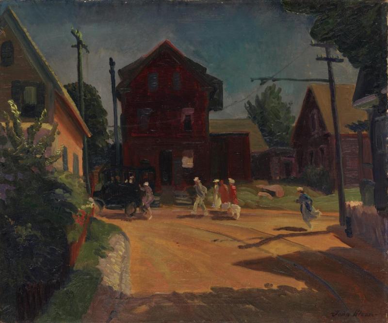 The Jitney, 1915 Artwork by John Sloan