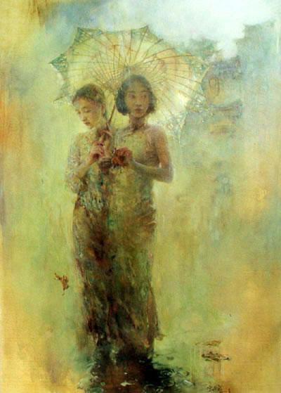 The Umbrella Artwork by Hu Jun Di
