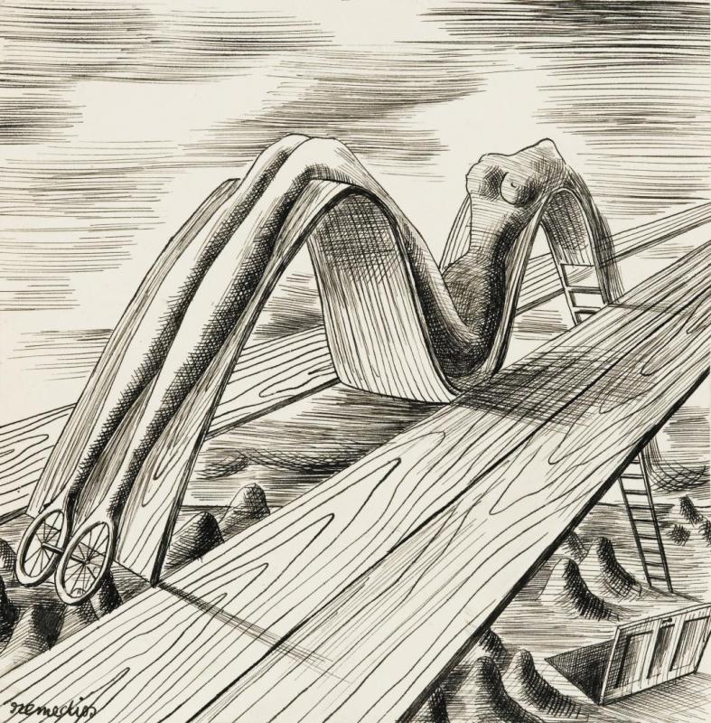 Comme En RÊve Artwork by Remedios Varo