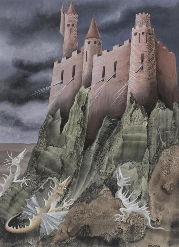 La Batalla, 1947 Artwork by Remedios Varo