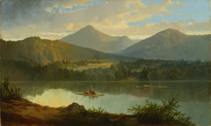 Western Landscape, Between 1847 And 1849 Artwork by John Mix Stanley