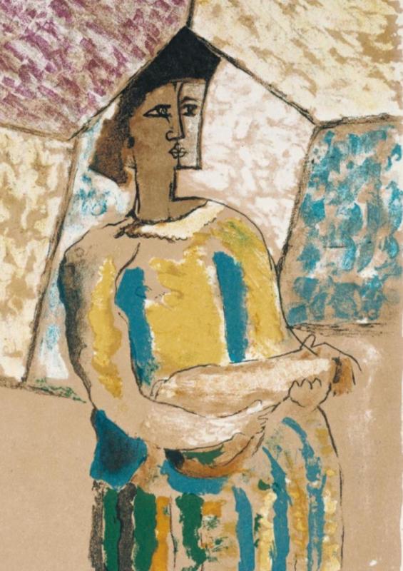 Fernand Mourlot, 1945 Artwork by Georges Braque