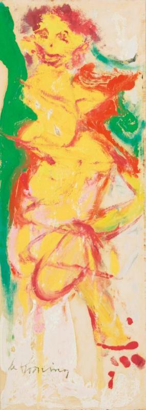 Bewitched Woman Artwork by Willem De Kooning