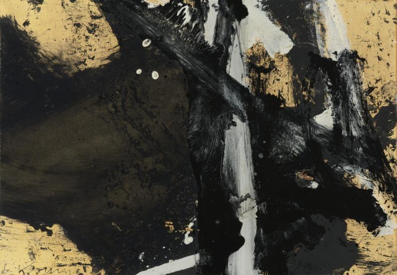 Black And White Rome E Artwork by Willem De Kooning