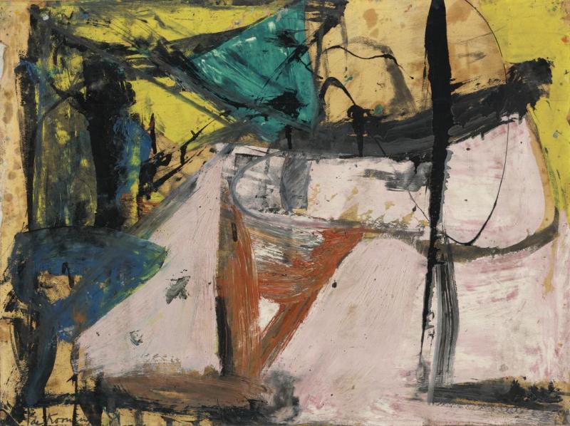 Cedar Street Artwork by Willem De Kooning