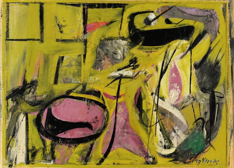 Event In A Barn Artwork by Willem De Kooning