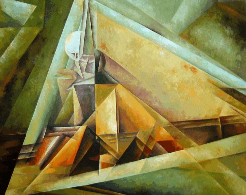 Gaberndorf I, 1921 Artwork by Lyonel Feininger