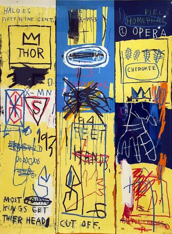 Charles The First Artwork by Jean Michel Basquiat