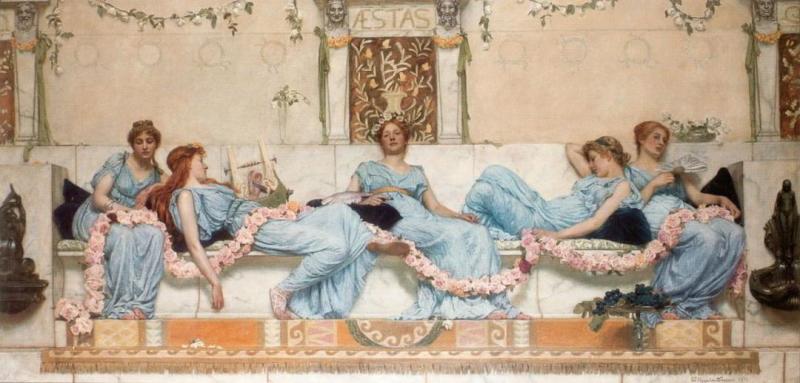 Interlude Artwork by Sir William Ernest Reynolds-stephens