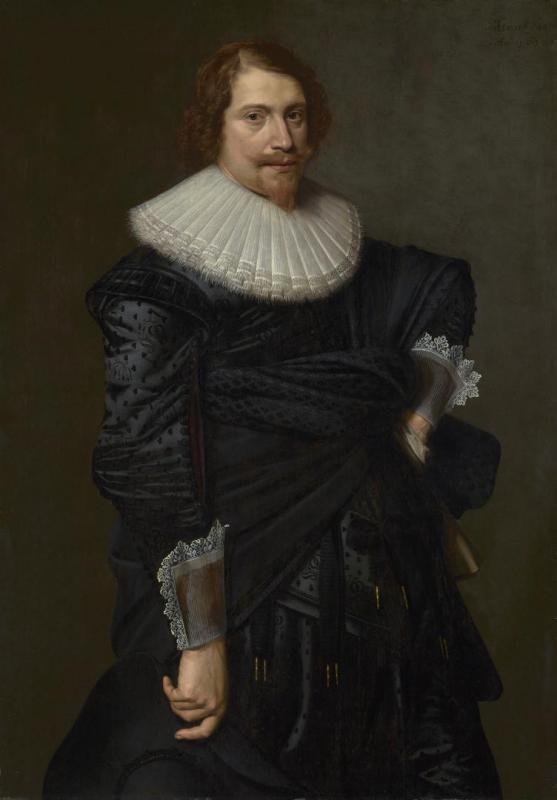 Portrait Of A Man, 1632 Artwork by Nicolae Eliaszoon Pickenoy