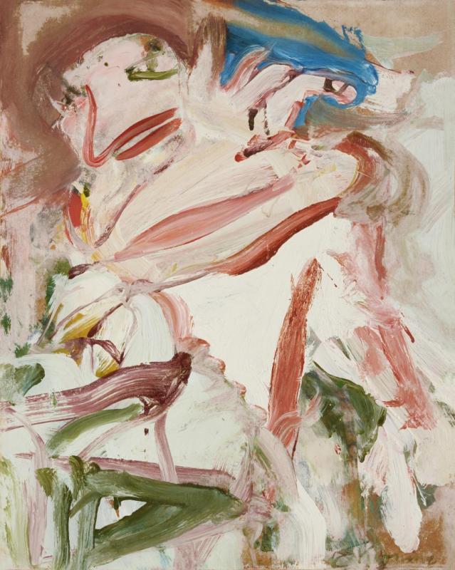 Figure With Red Hair Artwork by Willem De Kooning