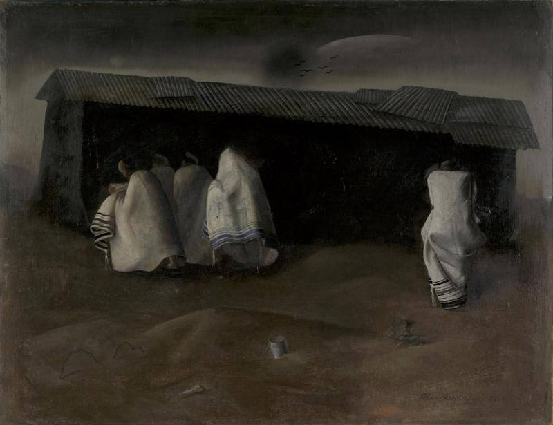 Camp Synagogue, 1941 Artwork by Felix Nussbaum