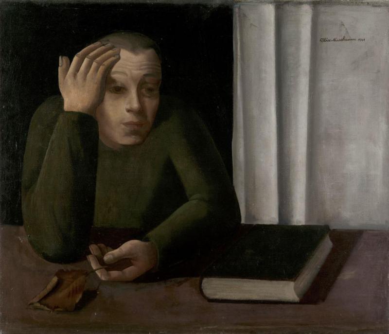 Portrait Of An Unidentified Man, 1941 Artwork by Felix Nussbaum