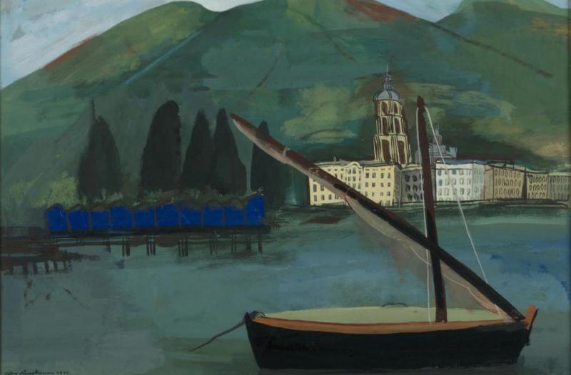 Shore At Rapallo, 1934 Artwork by Felix Nussbaum