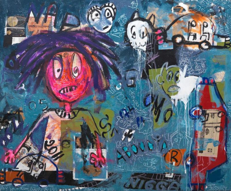 Nigga, 2011 Artwork by Aboudia