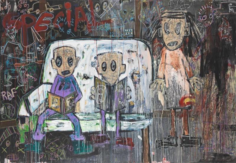 Special Etude, 2012 Artwork by Aboudia