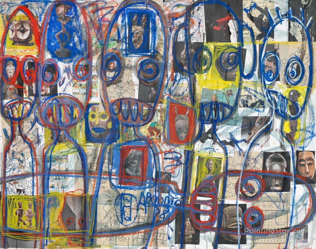 Untitled, 2016 Artwork by Aboudia