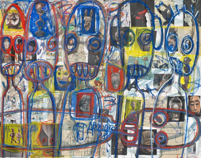 Untitled, 2016 Artwork by Aboudia