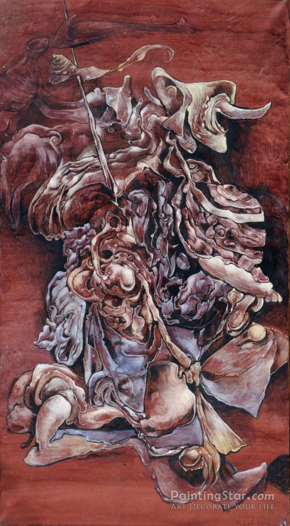 The Gathering, 1959 Artwork by Kurt Seligmann