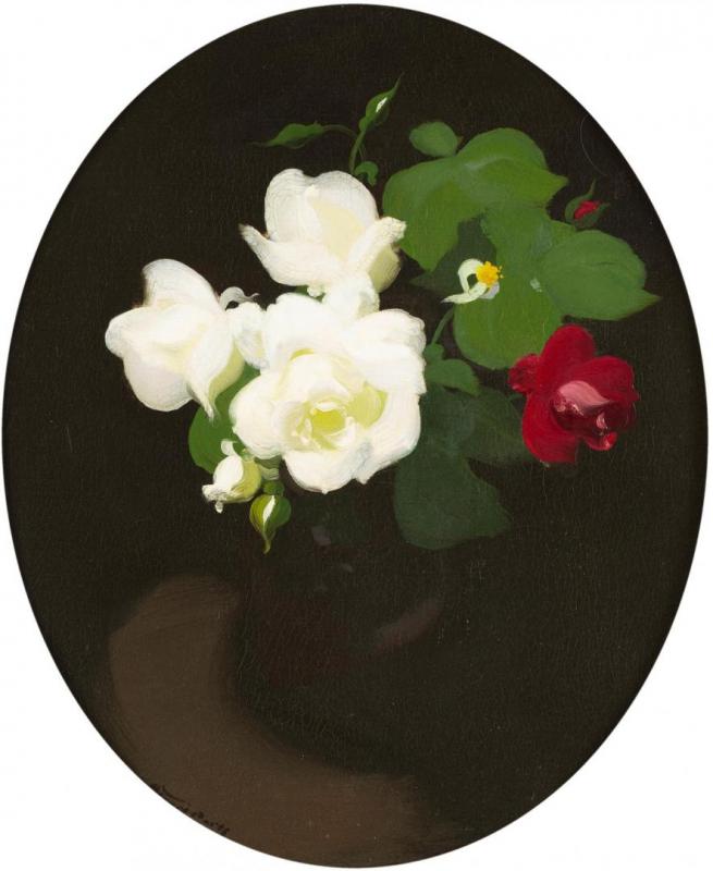 Anenomies, Oval Artwork by James Stuart Park