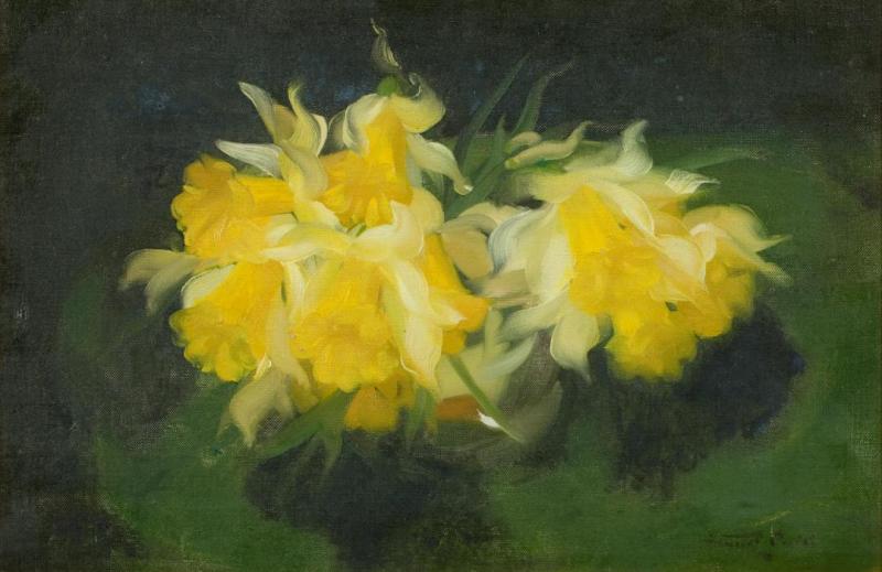Daffodils 1 Artwork by James Stuart Park
