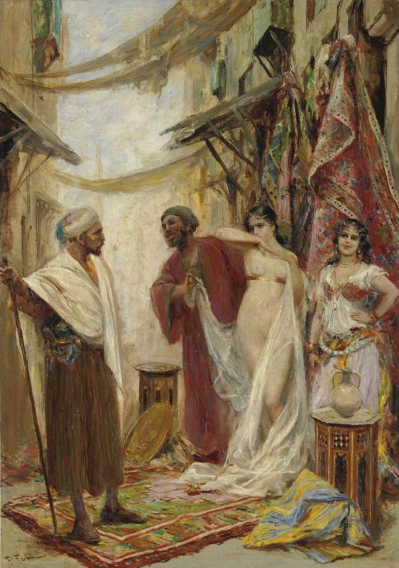 Scena Orientale Artwork by Fabio Fabbi