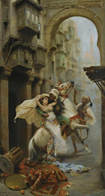 Swept Off Her Feet Artwork by Fabio Fabbi