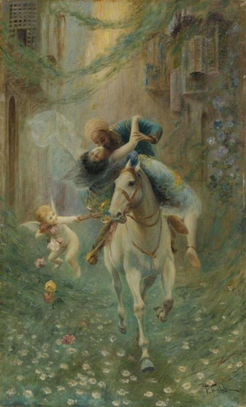 The Abduction In Cairo Artwork by Fabio Fabbi