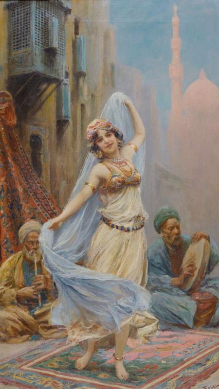 The Blue Veil Artwork by Fabio Fabbi