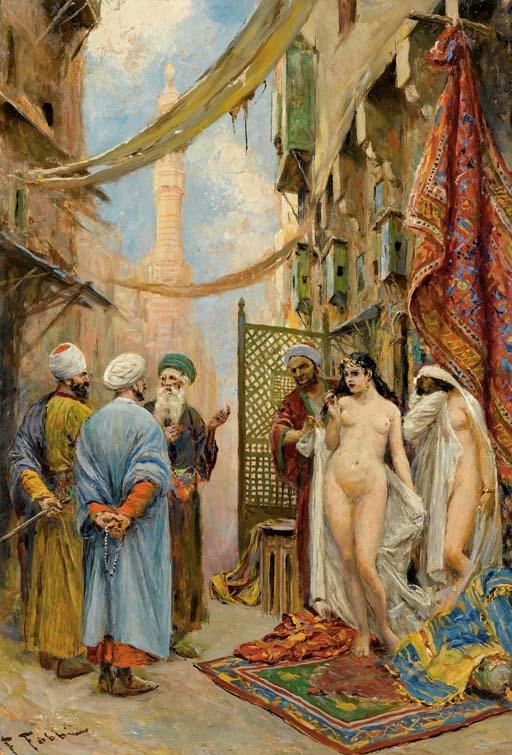 The Slave Market 3 Artwork by Fabio Fabbi