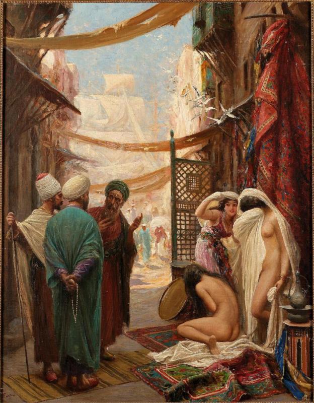 The Slave Market 4 Artwork by Fabio Fabbi