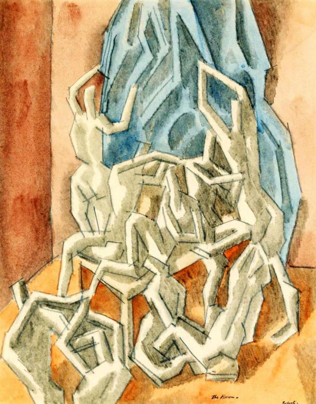 The Harem, 1914-1916 Artwork by William Roberts